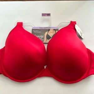 Women’s Secret Treasures 46DD RED plunge lifting bra new with tags